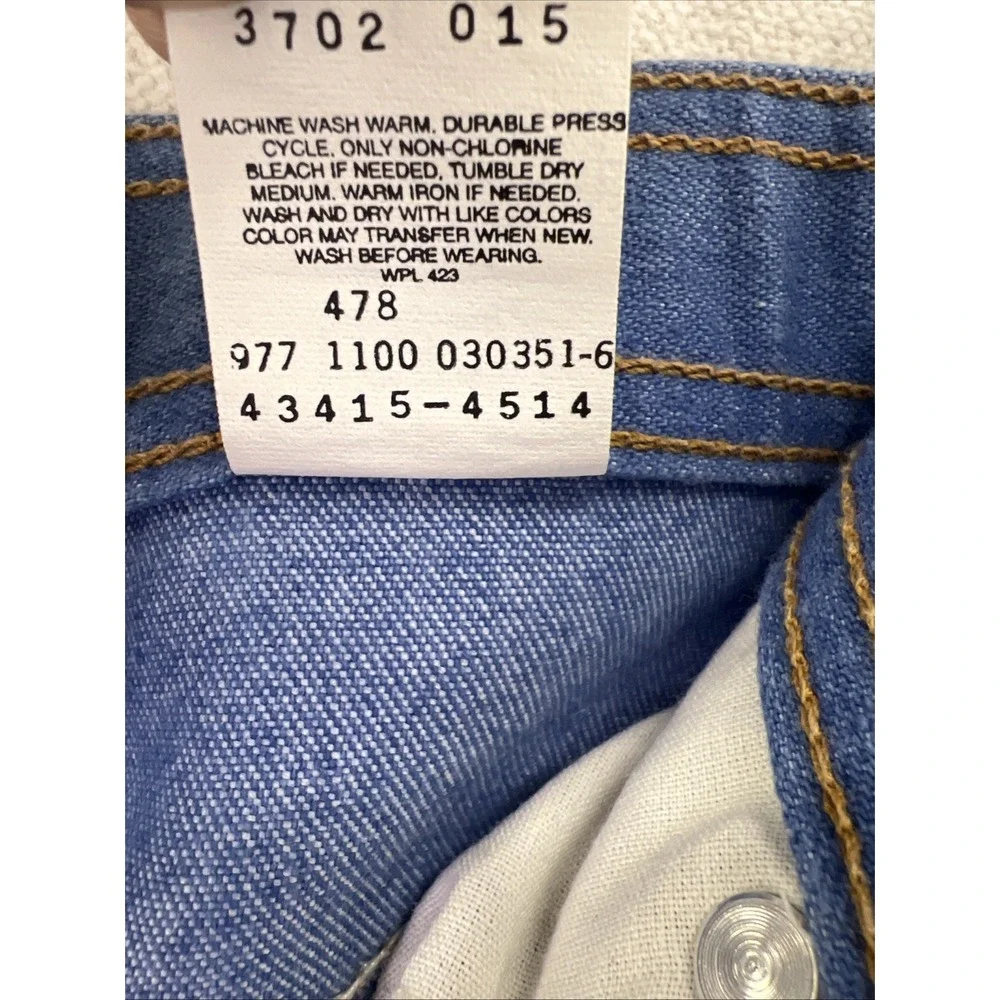 Vintage‎ Y2K Levi's Blue Soft Denim Jeans Brown Tab 38x32 Baggy, Grunge, 2000 ✅